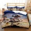 Hot 3D Games PUBG printed bedding Queen bedding set Soft and comfortable customized King size bedding 1 - PUBG Merch