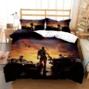 Hot 3D Games PUBG printed bedding Queen bedding set Soft and comfortable customized King size bedding 2 - PUBG Merch