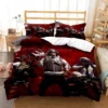 Hot 3D Games PUBG printed bedding Queen bedding set Soft and comfortable customized King size bedding 8 - PUBG Merch