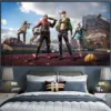 PLAYERUNKNOWN S BATTLEGROUNDS Game wall PUBG ins background cloth Netflix room layout decoration Photo tapestry hanging 14 - PUBG Merch