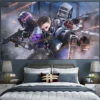 PLAYERUNKNOWN S BATTLEGROUNDS Game wall PUBG ins background cloth Netflix room layout decoration Photo tapestry hanging 3 - PUBG Merch