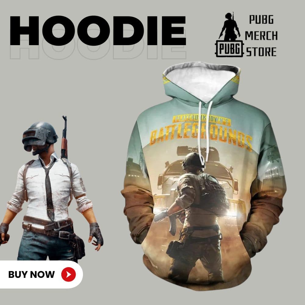 PUBG 3D Hoodies collection