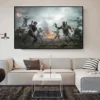 PUBG Game Poster Canvas Art Print Home Decoration Wall Painting No Frame - PUBG Merch