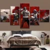 Video Game PUBG Painting HD Wall Poster Living Room Decoration Canvas Art Paints Wall for Home - PUBG Merch