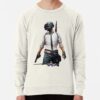 ssrcolightweight sweatshirtmensoatmeal heatherfrontsquare productx1000 bgf8f8f8 22 - PUBG Merch